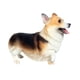 thumbnail image 4 of Figura de perro Corgi, figura decorativa, juguete educativo coleccionable, juguete cognitivo animal marrón, 4 of 9