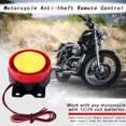 thumbnail image 2 of Motorcycle Alarm System, 12V Motorcycle Antitheft Remote Control Universal Warning  For Motorbikes ANGGREK Anti theft Remote Control, 2 of 8