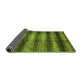 thumbnail image 2 of Ahgly Company Indoor Rectangle Abstract Green Modern Area Rugs, 6' x 9', 2 of 4