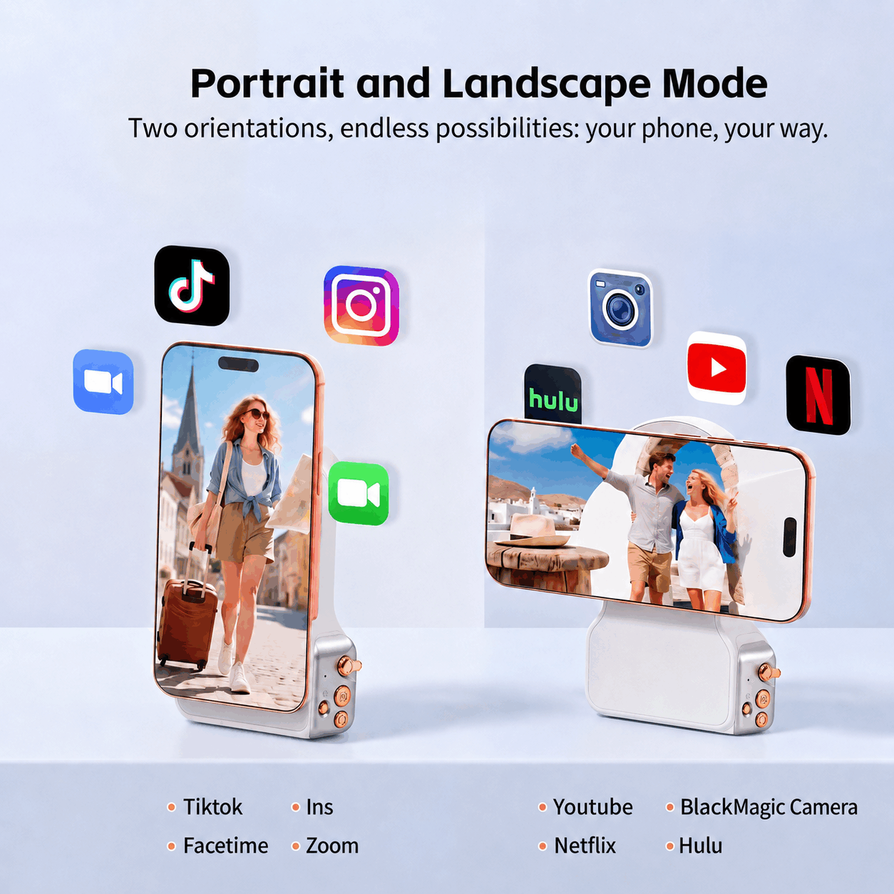 ETEPEHI Magnetic Phone Camera Grip with Wireless Remote photo 4