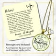 thumbnail image 2 of My Redeemer Lives Gutsy Goodness Bronze Metal Necklace Faith Adult Female Jewelry, 2 of 8