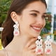 thumbnail image 1 of Xihbxyly Ofertas relámpago de liquidación de hoy Pendientes de puntos y temperamentos, estilo bohemios, étnicos, de Pascua, para mujer, 1 of 7