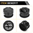 thumbnail image 6 of Unique Bargains Dashboard AC Heater Air Vent for Ford F-250 F-350 F-450 2011-2016 Center Dash A/C Outlet Air Outlet Vent Duct Plastic Black 1 Pc, 6 of 6