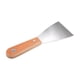 thumbnail image 3 of Uxcell 3" Cr-V Steel Flexible Broad Tip with Wood Handle Putty Taping Paint Scraper 3 Pack, 3 of 5