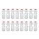 thumbnail image 1 of 16 botellas de vidrio con tapa abatible de 100 ml y 3,38 oz, transparentes, pequeñas, con tapa abatible, con tapas herméticas para elaboración casera, cerveza, bebidas, aceites de soda, 1 of 5