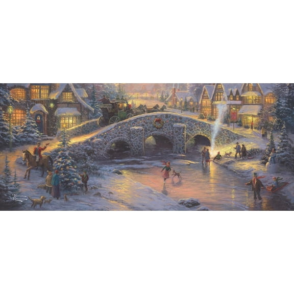 Thomas Kinkade (Spirit of Christmas) FilmPix™ Photo Insert P1808H121