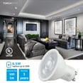 thumbnail image 2 of 6Pack Gu10 Base MR16 LED Light Bulb, 6.5W=60W, Dimmable, 5000K Daylight, 2 of 7