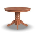 thumbnail image 4 of Homestyles Conway Traditional Wood Round Dining Table in Brown, 4 of 4