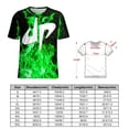 thumbnail image 3 of Dude Perfect T-Shirts for Women, Fasion Oversize Short Sleeve Shirts, Casual 3D Print Tee, S-6XL, 3 of 9