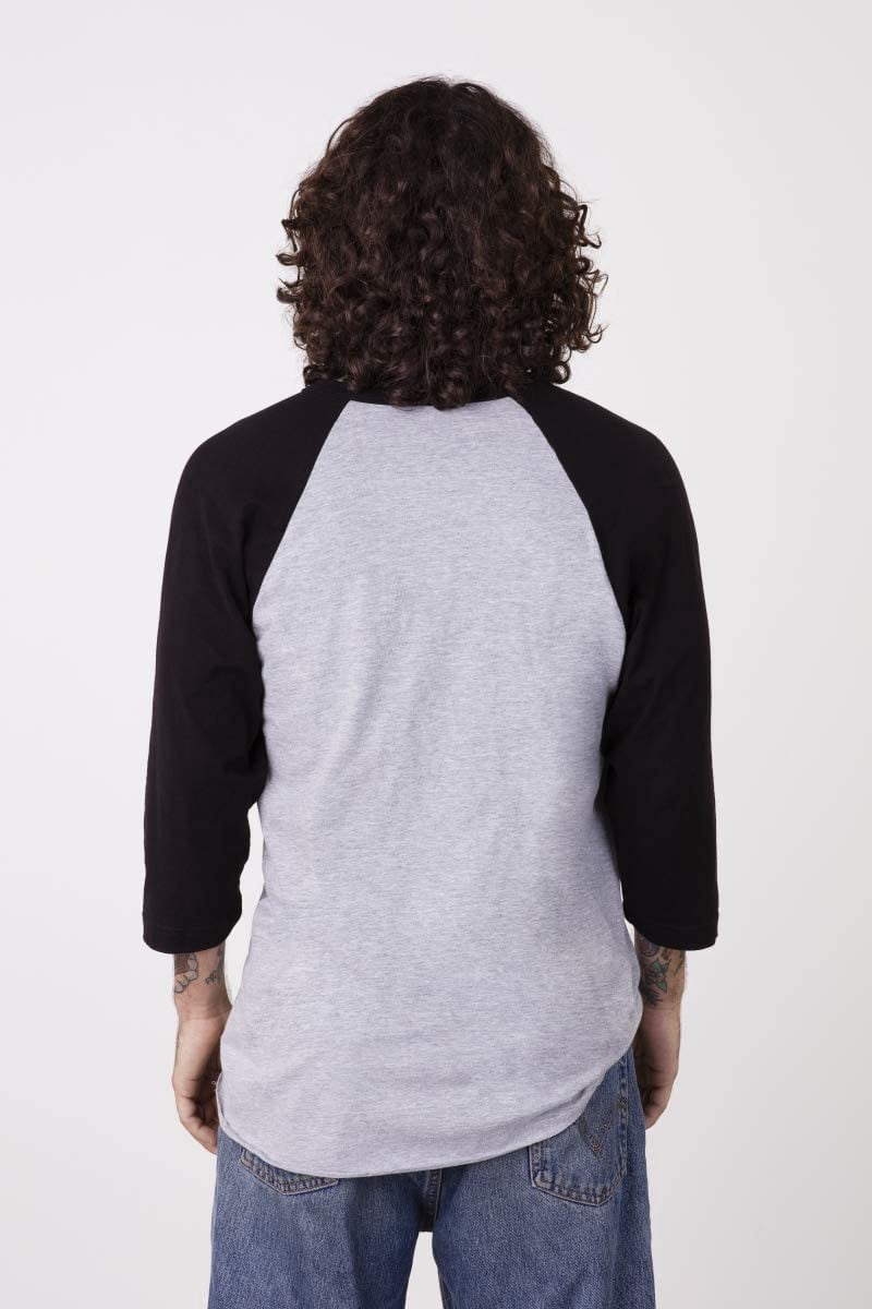 Genuine Fender Meteora Guitar Raglan T-shirt in Gray & Black XXL #9190704806