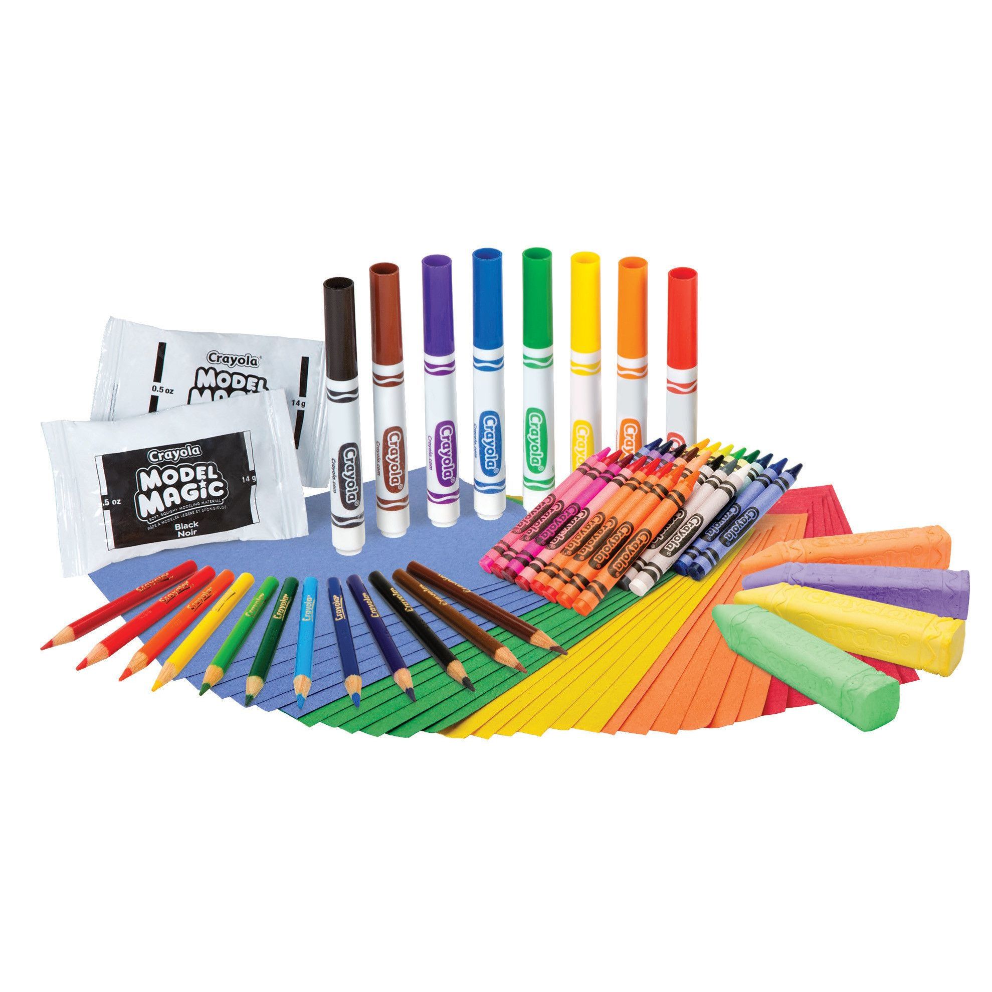 Crayola Creativity Tub Art Set, School Supplies, Ages 5+, 80 Pcs - image 2 of 8