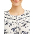 thumbnail image 2 of Secret Treasures Women's and Women's Plus Traditional Long Sleeve Sleep Gown, 2 of 3