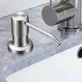 thumbnail image 2 of Kitchen Sink Soap Dispenser ,Stainless Steel Liquid Hand Lotion Shampoo Dispenser Pump Built in, 2 of 12