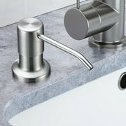 Kitchen Sink Soap Dispenser ,Stainless Steel Liquid Hand Lotion Shampoo Dispenser Pump Built in