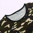 thumbnail image 5 of WOYY Big Boys Outfits Camo Short Sleeve T-Shirt Shorts Set for Children, Sizes 11-12Y, 5 of 5