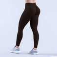 thumbnail image 2 of Pantalones de yoga de cintura alta para mujer: leggings de nailon y spandex que realzan los glúteos, corte ajustado para fitness/ocio, tallas S-XL, 2 of 5