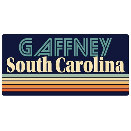 

Gaffney South Carolina 5 x 2.5-Inch Fridge Magnet Retro Design