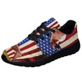 thumbnail image 2 of Boxer American Flag Us Shoes Women's Fashion Sneakers Tennis Running Shoes for Men Women Black Size 11, 2 of 7