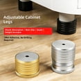 Aluminum Alloy Adjustable Bed Frame Risers Height Replacement Nonslip ...