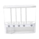 thumbnail image 1 of Dispensador de alimentos secos, dispensador de granos, organizador con tapa, dispensadores de cereales transparentes estilo ordinario, 1 of 9