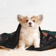 thumbnail image 4 of Lsque Five Nights At Freddy'S Pattern Waterproof Throw Blanket Pet Blanket for Dogs & Indoor Cats, Washable - Shaggy Plush Calming Long Faux Fur & Velvet Dog Blanket -, 4 of 8