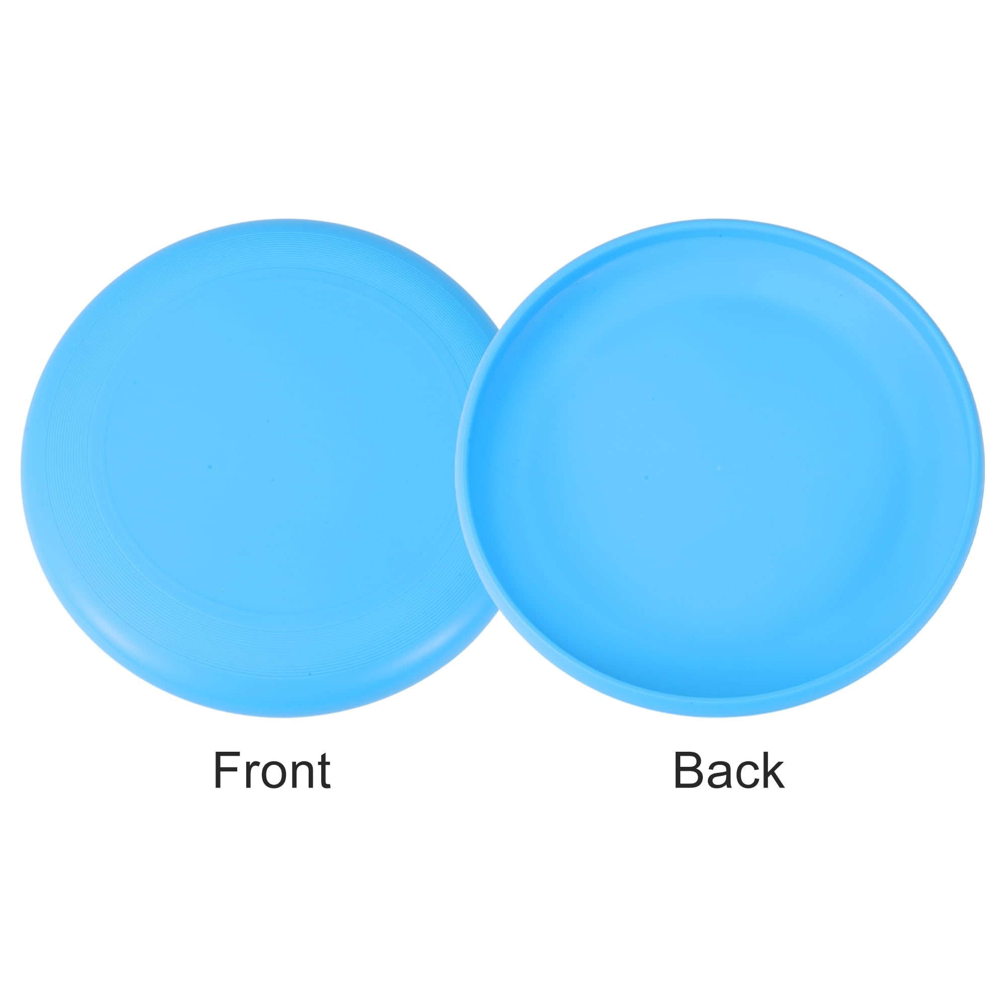 Unique Bargains Solid Color Flying Disc for Outdoor and Indoor Fun 1 Pc ["Blue"]