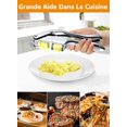 thumbnail image 4 of Premium Stainless Steel Garlic Press, Durable 2 In 1 Garlic Crusher With Non-slip Ergonomic Handle, Stainless Steel Garlic Press Hanging Hook, Rust Pr, 4 of 5
