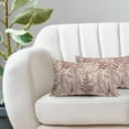 thumbnail image 2 of Burgundy Red Leaf Plant Lumbar Pillow Covers 12X20 Inch Herbs Botanical Fern Vintage Leaves Floral Decorative Pillow Cases Set of 2 Throw Pillows Farmhouse Home Decor For Sofa Couch Cushion Outdoor, 2 of 6