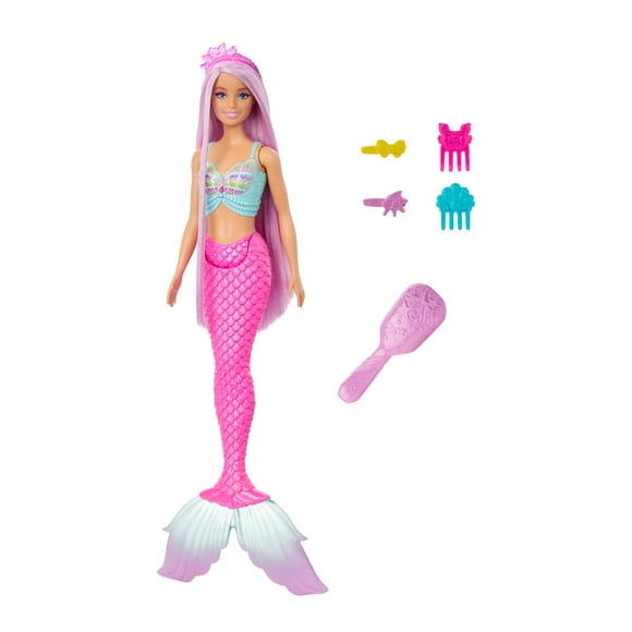 Muñeca Mattel Barbie Cabello Largo de Ensueño Sirena