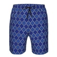 thumbnail image 3 of Fotbe Blue Lantern Shapes Trajes de Baño Estampados para Hombre, Shorts de Verano de Secado Rápido, Ropa de Playa, Bañadores-Medium, 3 of 6