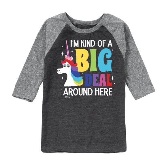 Inside Out - Big Deal -Toddler And Youth Raglan Graphic T-Shirt