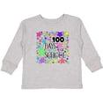 thumbnail image 3 of Inktastic 100 Days of School Pastel Stars Boys or Girls Long Sleeve Toddler T-Shirt, 3 of 5