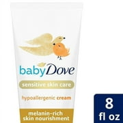 Baby Dove Sensitive Melanin-Rich Baby Cream Hypoallergenic & Non-Greasy, 8 oz