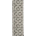 thumbnail image 2 of Nourison Jubilant Modern Trellis Grey 2'3" x 7'3" Area Rug, (7' Runner), 2 of 7