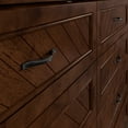 thumbnail image 6 of AFI Alpine Queen Wood Murphy Bed Chest with Mattress and Built-in Charger, Walnut, 6 of 19