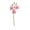 🥑 Pink_New#1710, variant on Artificial Cymbidium Orchid Bouquet - Three Head Fake Flower Arrangement, Lifelike Artificial Flowers, Flexible Stems, Home Wedding Party Table Centerpiece Decor