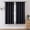 Black, variant on OVZME 2 Panels Black Blackout Window Curtains 84 inch Length, Thermal Insulated Room Darkening Curtain Drapes for Living Room Bedroom, W40 x L84 inch, Set of 2, Black