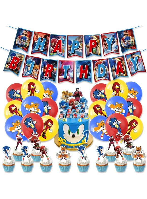 Sonic Decorative Baking in Sonic Party Supplies