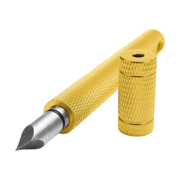 Golf Club Groove Sharpener, Re-Grooving Tool and Cleaner for Wedges & Irons - Generate Optimal Backspin - Suitable for U & V-Grooves