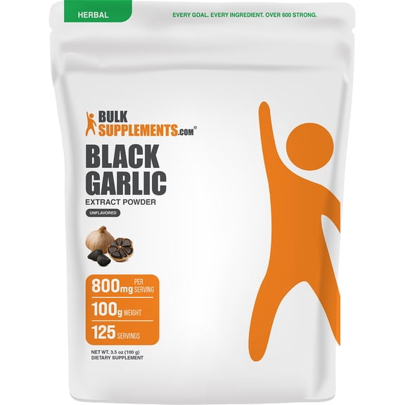 BulkSupplements Black Garlic Extract Powder -100 Grams (3.5 oz)