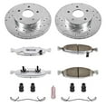 thumbnail image 3 of PowerStop Front Z26 Street Warrior Carbon-Fiber Ceramic Brake Pad and Drilled and Slotted Rotor Kit Fits: JEEP Select Models K2147-26, 3 of 9
