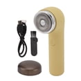 thumbnail image 1 of Mini cortadora de barba eléctrica para hombres, cortadora de vello facial para barba, bigote, para el hogar, el coche, los viajes, el día del padre, el día de la madre, regalo amarillo, 1 of 10