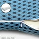 thumbnail image 4 of Riwesomey Almohada de espuma viscoelástica 4D, almohada de soporte Lumbar, cojín para la cintura del asiento del coche, protección de la columna Ventana automotriz azul gris claro, 4 of 8