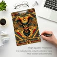 thumbnail image 3 of FORMRS Acrylic Clipboard with Low Profile Clip Standard A4 Letter Size, 12.5" x 9", Retro Abstract Eagle, 3 of 8