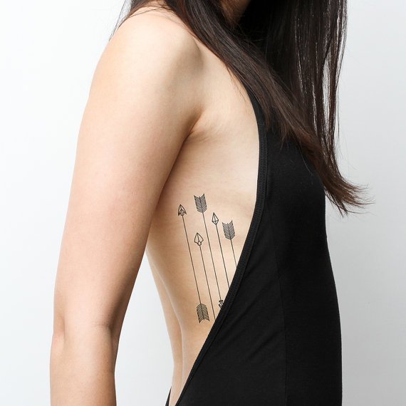Tattify Assorted Arrow Temporary Tattoo - Dart Set (Set of 2) - Walmart.com