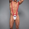 thumbnail image 1 of Ropa Interior Para Hombre Tangas De Algodón Elástico Con Correa En Forma De V De Papá Noel Para Hombre, 1 of 7