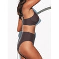 thumbnail image 3 of Women's Bikini Sets Two Piece Swimsuit High Waisted V Neck Twist Front Adjustable Spaghetti Straps Bathing Suit, 3 of 6