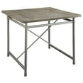 thumbnail image 1 of ACME Kaelyn II 42" Comptoir Carré Hauteur Table à Manger en Chêne Gris, 1 of 3