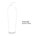 thumbnail image 2 of Stainless Steel Necklace Women English Pendant Necklace English Choker Valentine S Day Necklace Words Necklace, 2 of 3