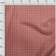 thumbnail image 3 of oneOone Georgette Viscose Red Fabric Asian Block Sewing Craft Projects Fabric Prints By Yard 42 Inch Wide, 3 of 4